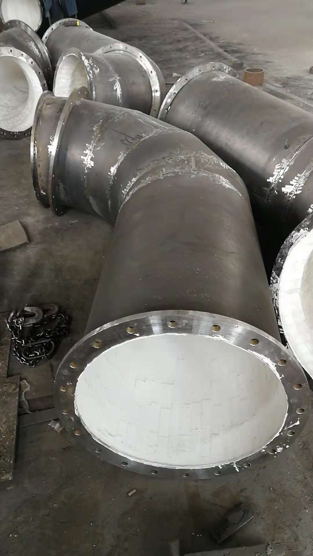 耐磨管道 耐磨陶瓷三通 陶瓷彎頭生產廠家 江河機械