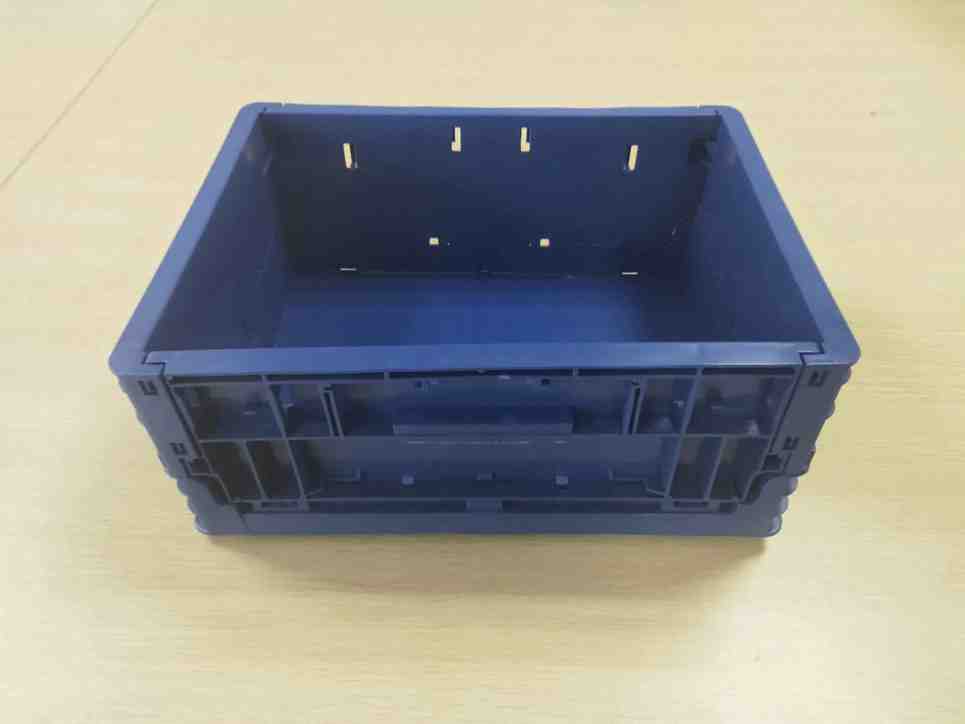 蘇州迅盛EU折疊箱攔腰式折疊箱4316塑料箱廠家**