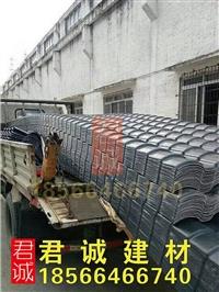 江蘇淮安古典別墅園林涼亭屋面裝飾樹脂筒瓦小青瓦價格