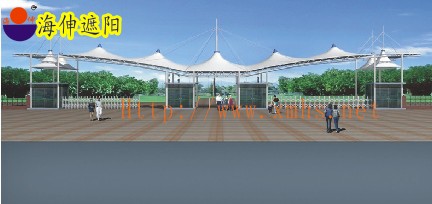 廈門電動窗簾廠家_廈門膜結構價格_廈門海神帳篷