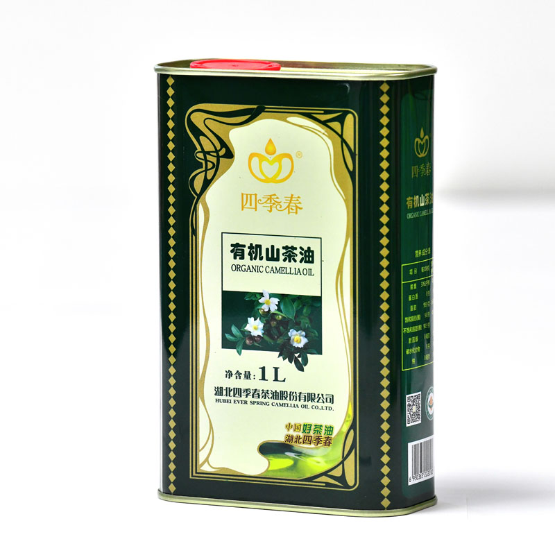 四季春1L鐵罐包裝茶油**山茶油**野茶樹茶籽油食用油 農家茶油