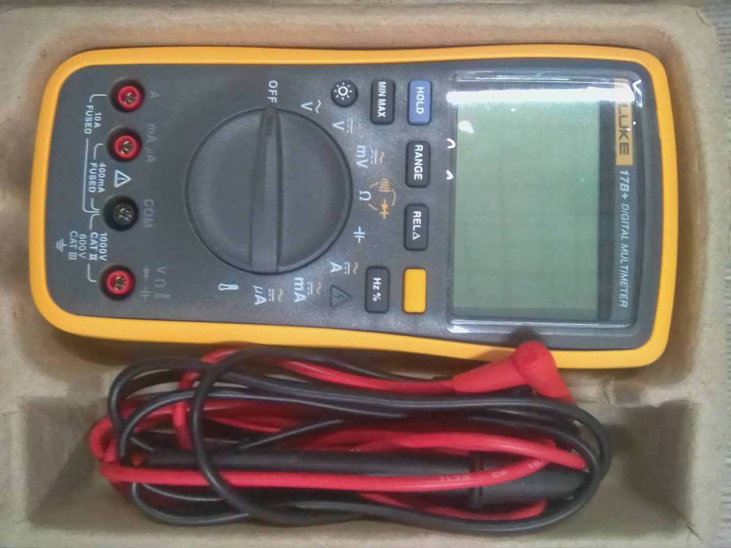 福祿克Fluke 17B+ 數字萬用表