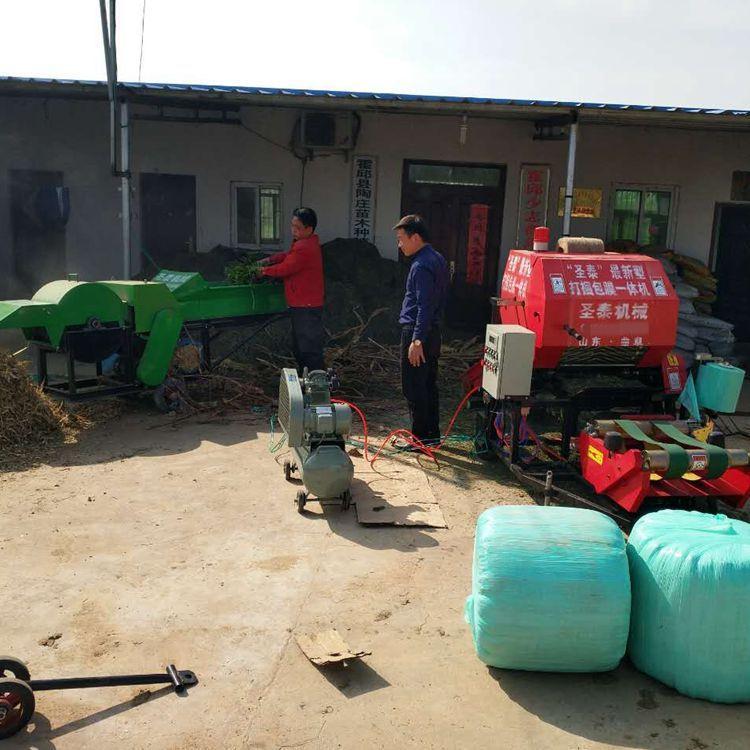 常德全新青儲秸稈打包機