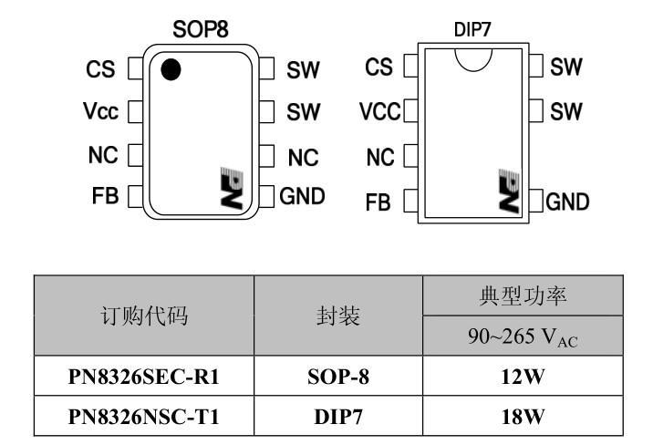 PN8326集成电路 ic 升压