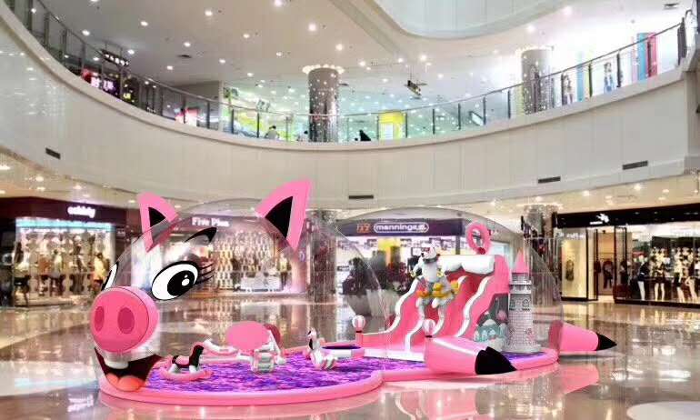 粉色萌萌豬豬樂園出租