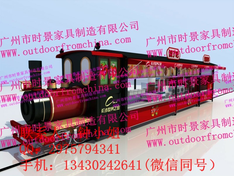 游樂(lè)園售貨亭，移動(dòng)宣傳售貨車，戶外花車，廣場(chǎng)花車