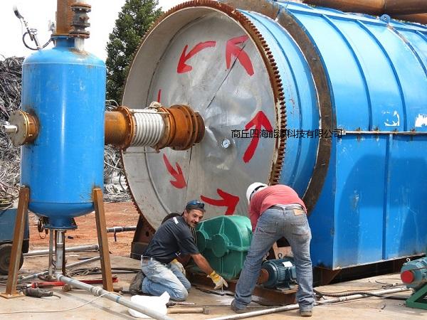 質量硬的廢塑料環保煉油設備在哪買 定制廢輪胎煉油