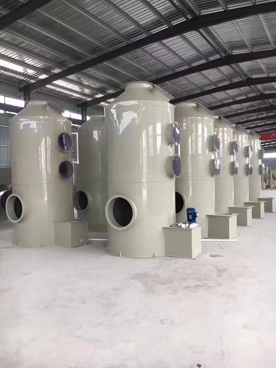 PP水噴淋塔廢氣處理設(shè)備洗滌塔價(jià)格多少 湫鴻環(huán)保