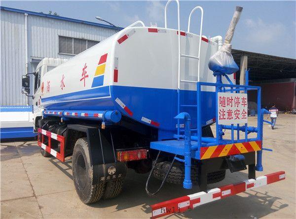 定做10方熱水運輸車生產廠家 東風