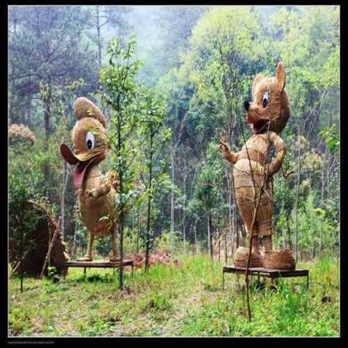 工廠稻草人造型報價