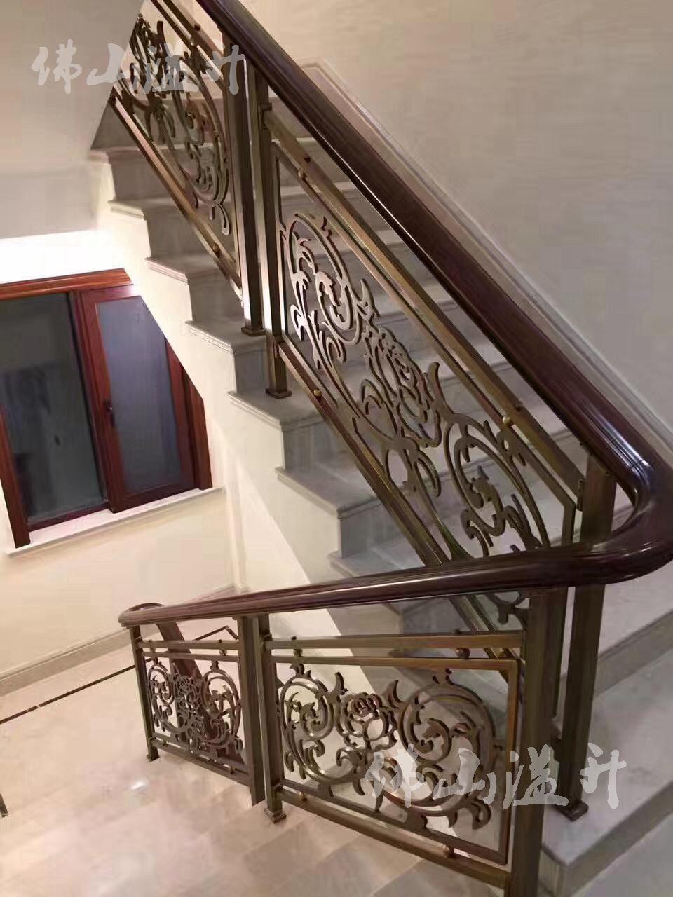 包頭會所鋁板雕刻扶手 溢升