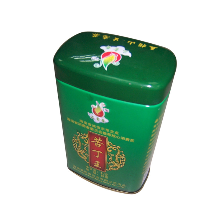 廣東廠家供應  馬口鐵 綠茶鐵罐 款式復古