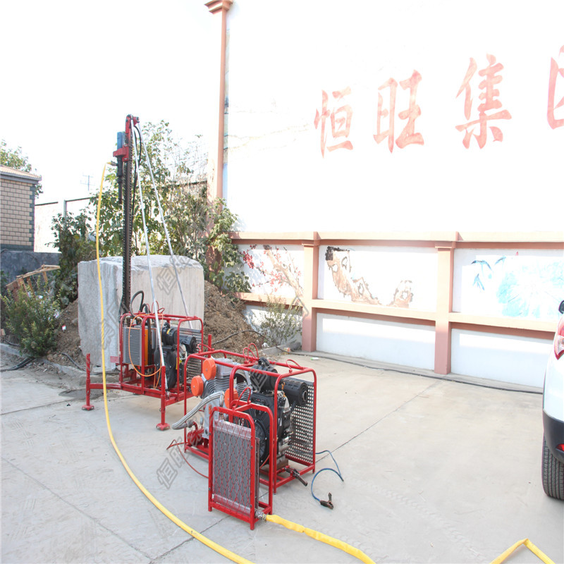 山地鉆機  山上鉆孔