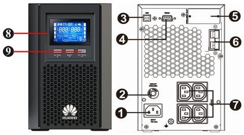 华为UPS电源5000-E-500K技术参数及价格