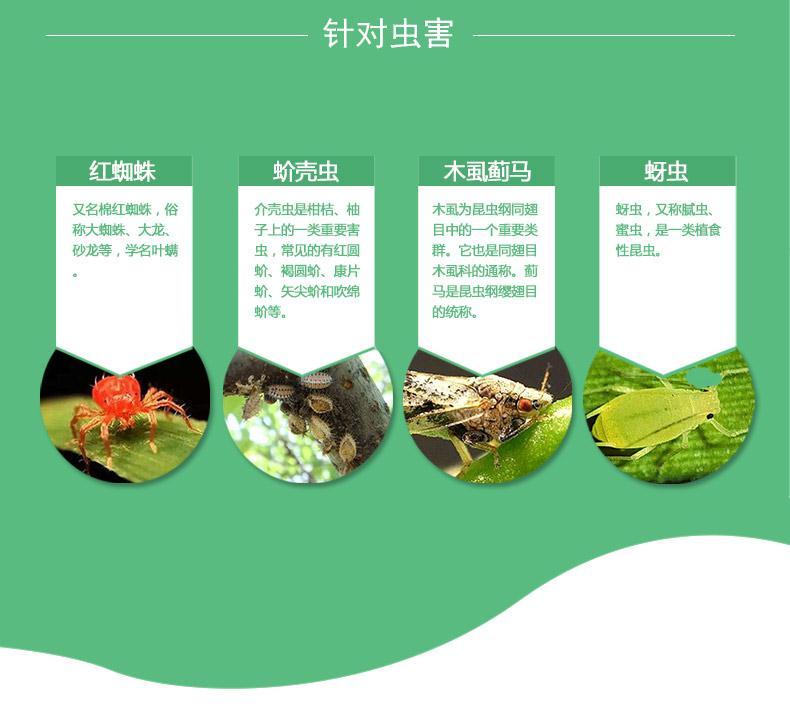 新型农药灭杀柑子树红蜘蛛**生物农药厂家直销