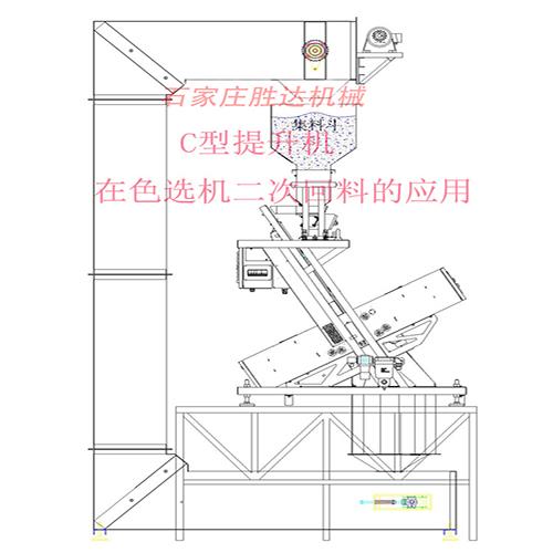 永州**肥Z型斗式提升机包装机配套设备