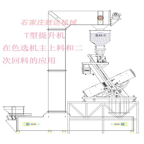 贺州微生物肥料Z型斗式提升机包装机配套设备