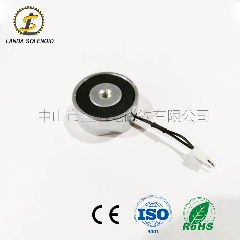 H2510*門吸盤式電磁鐵直流電蘭達(dá)電磁鐵廠家**