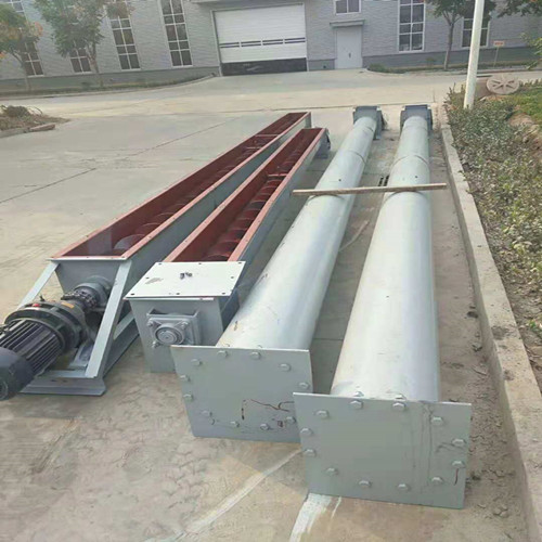 不銹鋼U型螺旋輸送機榮鑫設備非標定制