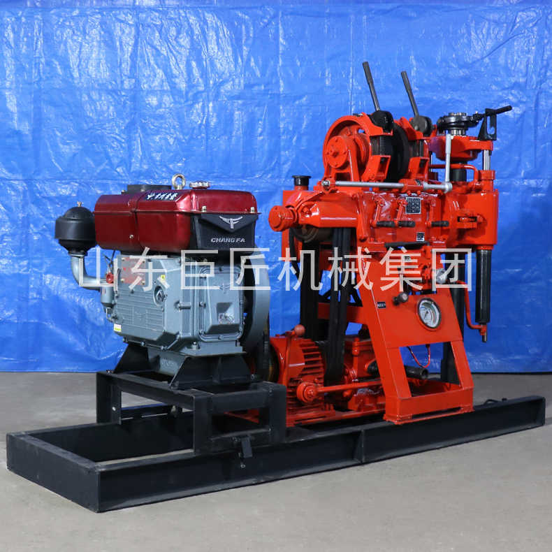 巨匠集團(tuán)提供XY-150液壓水井鉆機(jī)全自動(dòng)水井鉆機(jī)扭矩大可打巖石