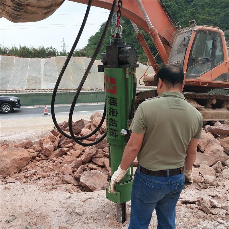 昆明液壓巖石劈裂機