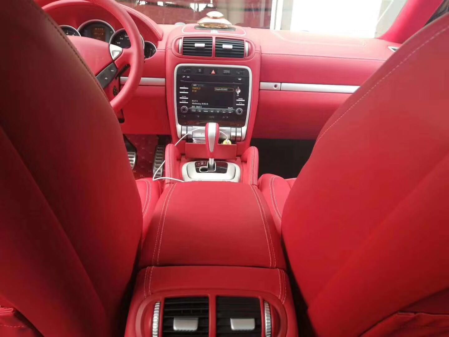 上海保時捷汽車內飾改裝 真皮座椅 全車包覆