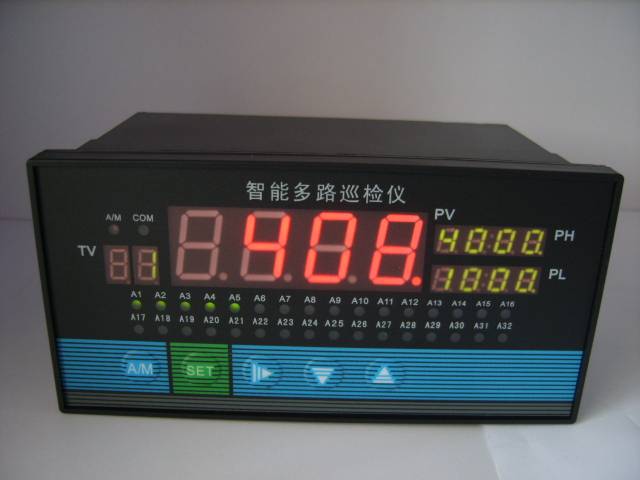 WSAT-MD814-01十六路智能巡檢控制儀表