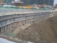 水泥土墻插筋加混凝土面板 水泥土墻格柵長寬比