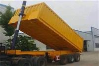 定做8.5米后翻自卸半掛車廠家 梁山自卸半掛車廠家