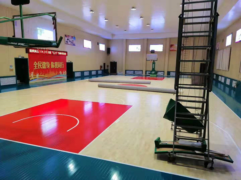 達州籃球館運動木地板價格