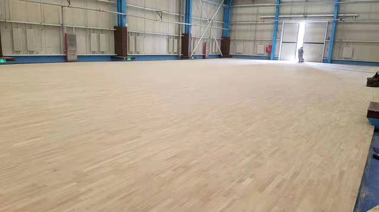 道縣體育館木地板廠家價格 楓木