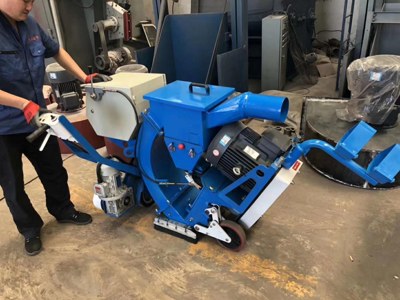 大慶路面拋丸機 地坪拋丸機 工藝精良 性能優異 九正