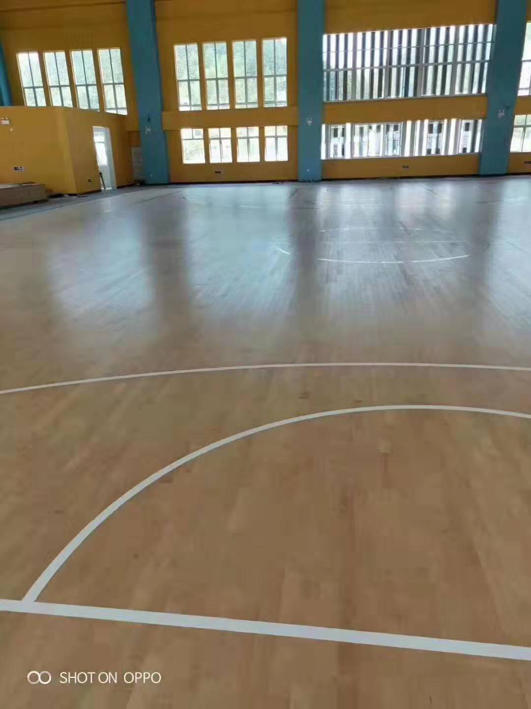 懷集羽毛球館木地板