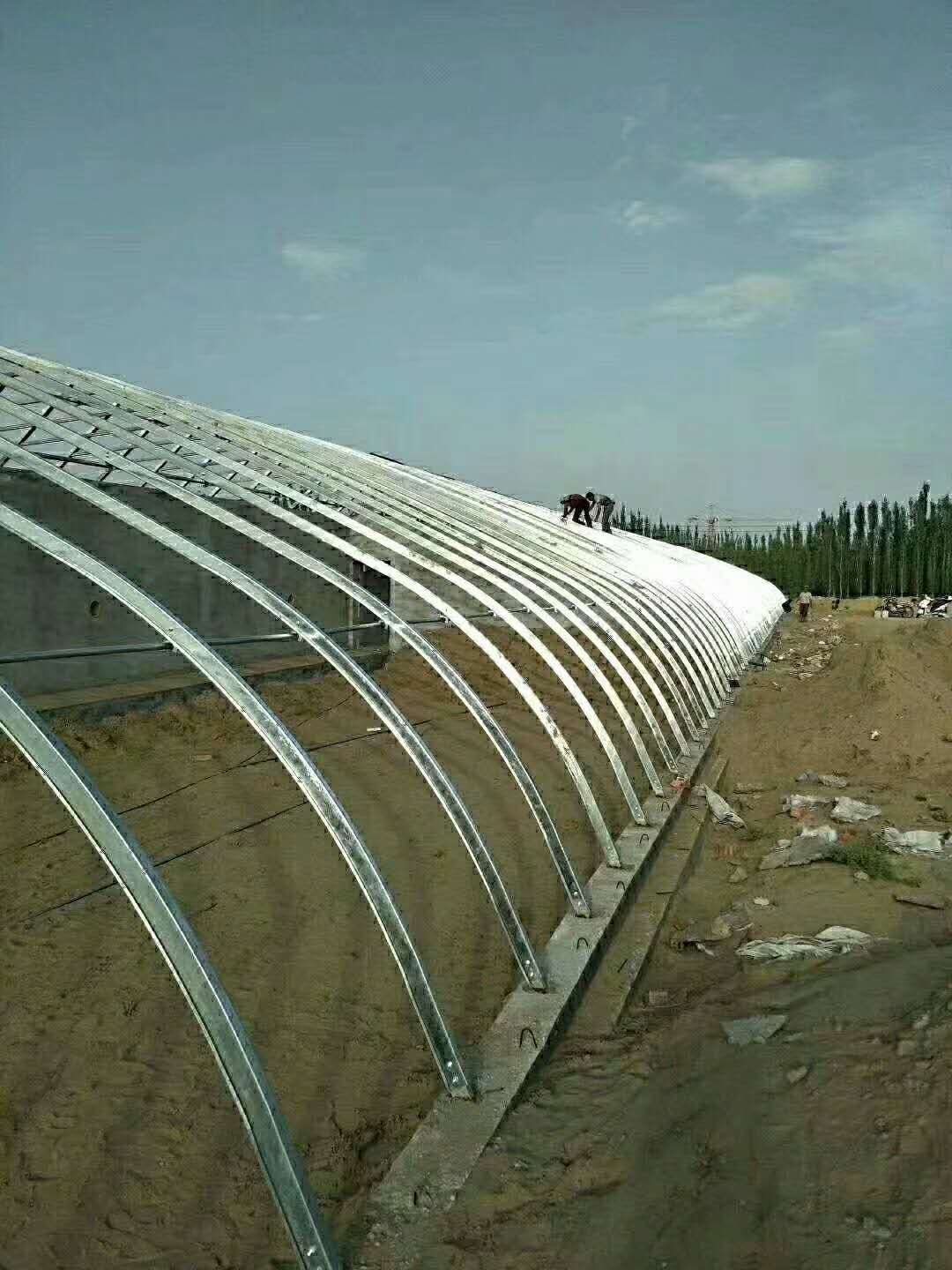 橢圓管日光暖棚可以建多大跨度