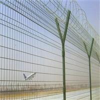 機場焊接刀刺圍欄、機場警戒區圍欄、機場飛行區圍欄