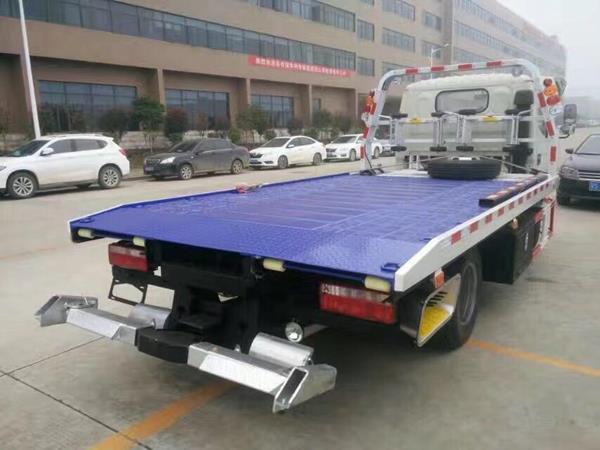 原裝進口清障車批發品牌 方便快捷的一拖二清障車