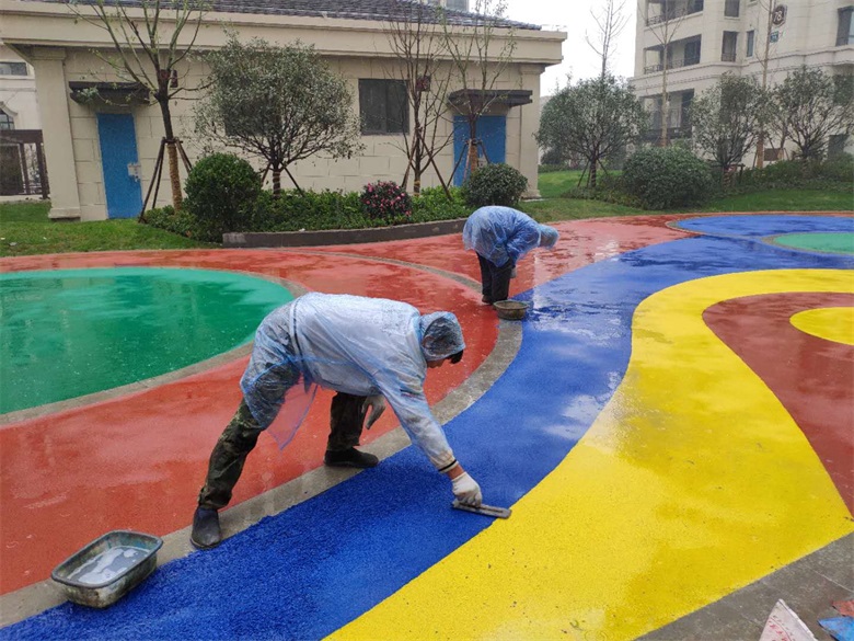 塑胶地坪橡胶地面施工厂家