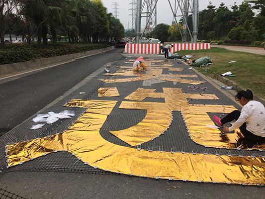 抚州市楼盘外墙网格发光字厂家