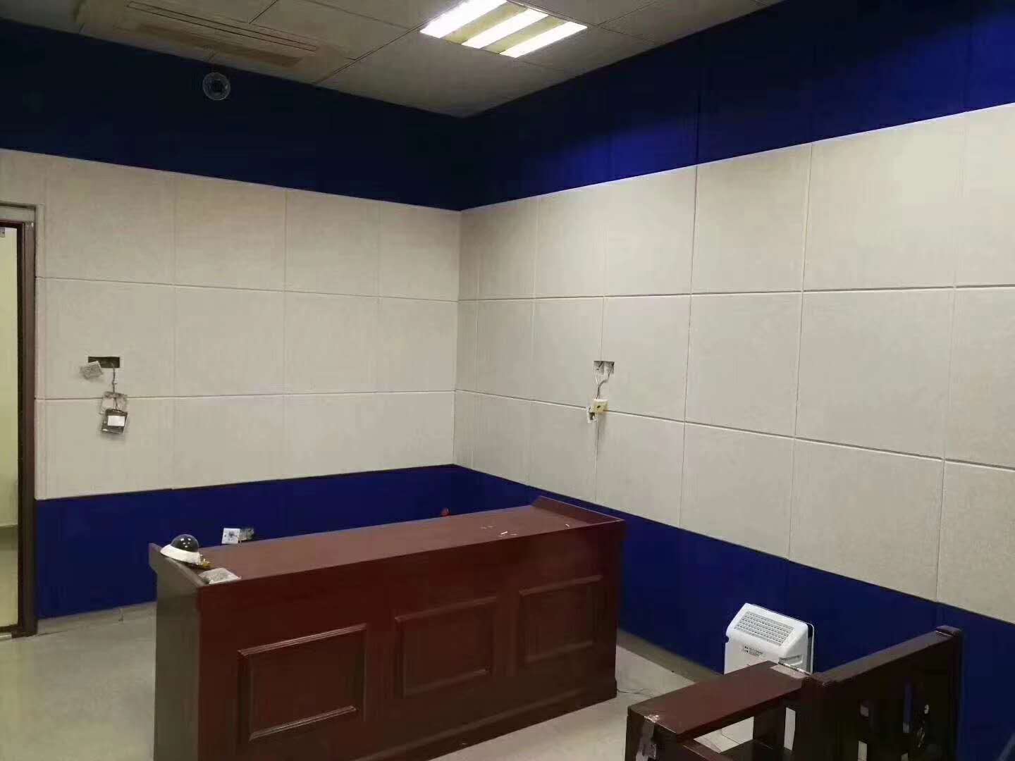 濰坊審訊室聚酯纖維吸音板定制