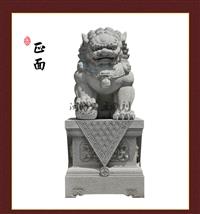 石雕石獅子 青石獅子 花崗巖北京獅 石雕動物獅子石雕石獅子