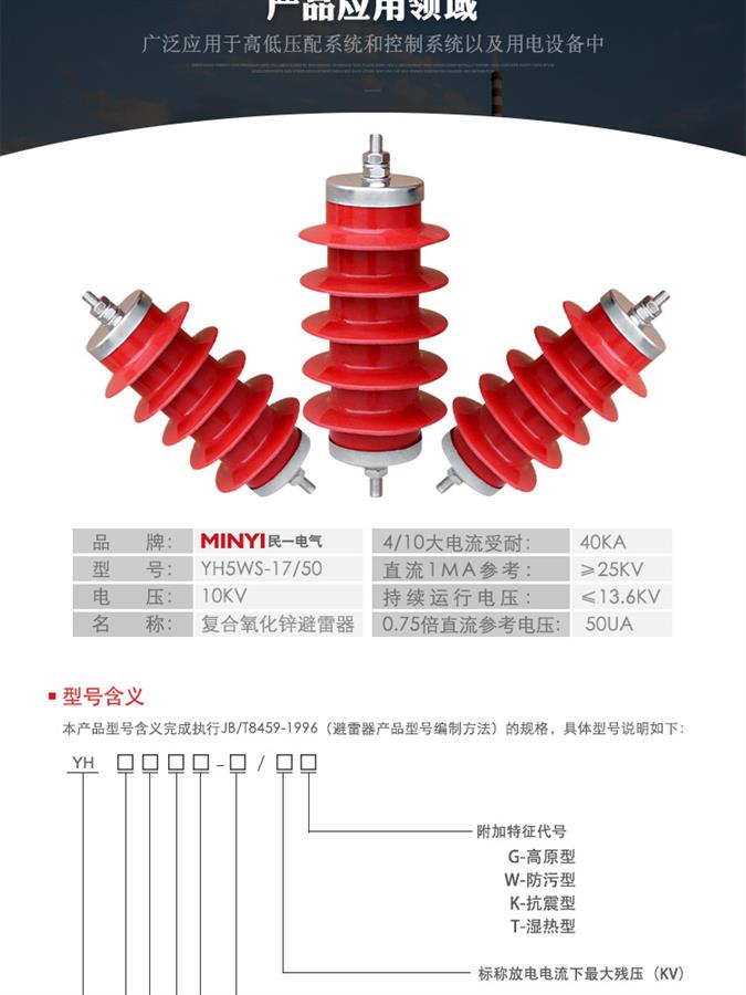 潍坊避雷器厂家直销