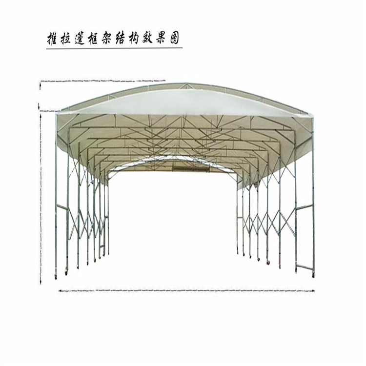 大连进口移动推拉雨棚生产厂家