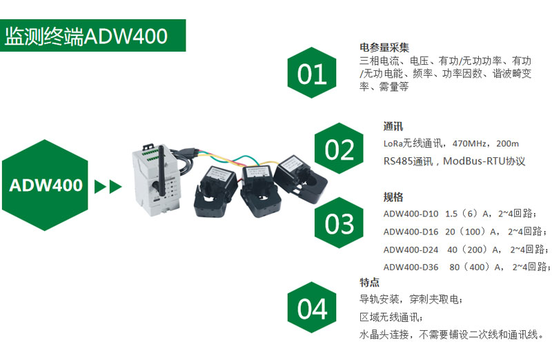 梧州环保用电监测模块