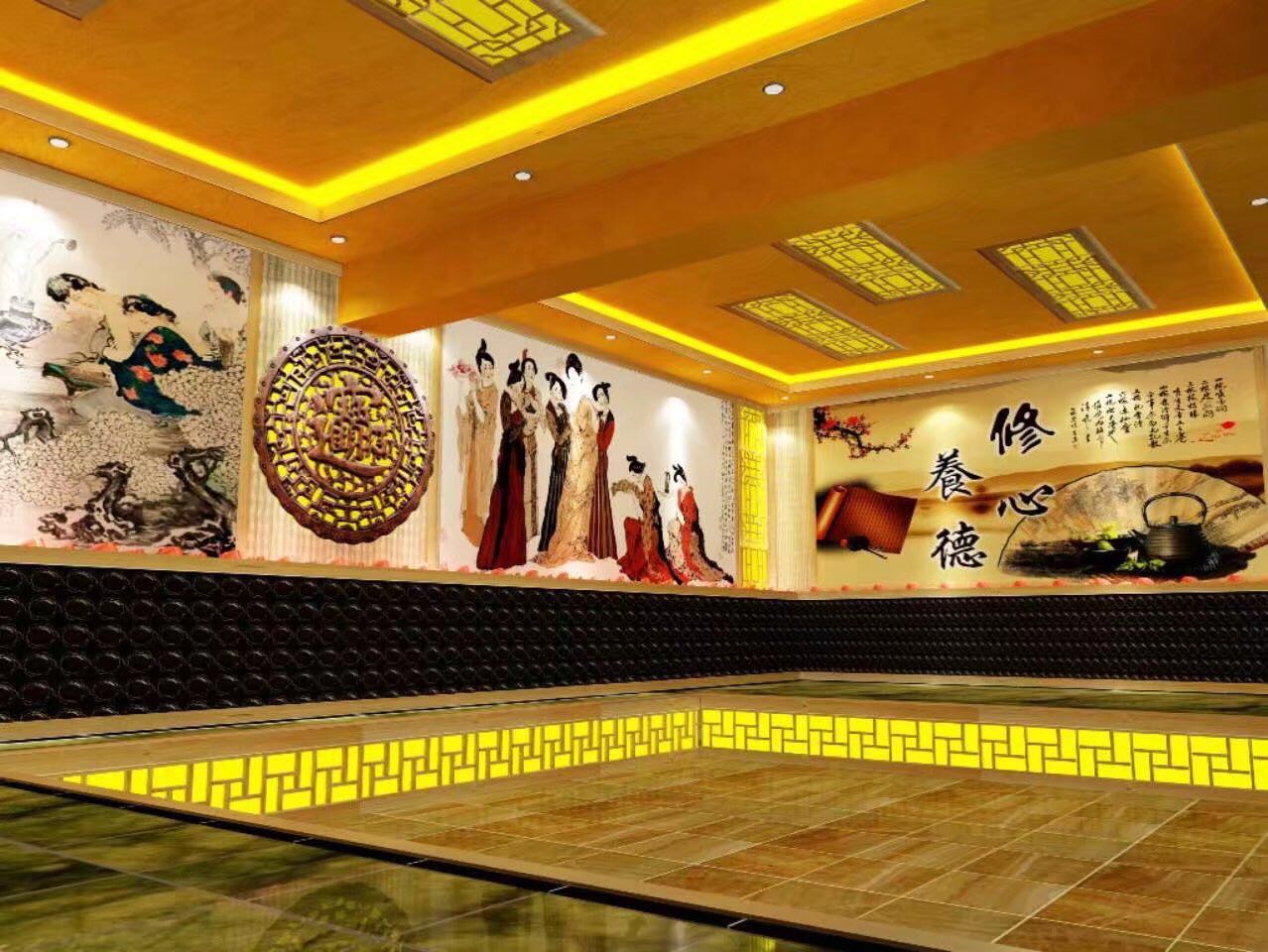 承建大型汗蒸館 瑜伽房安裝 汗蒸館設(shè)計 納米汗蒸 酵素浴
