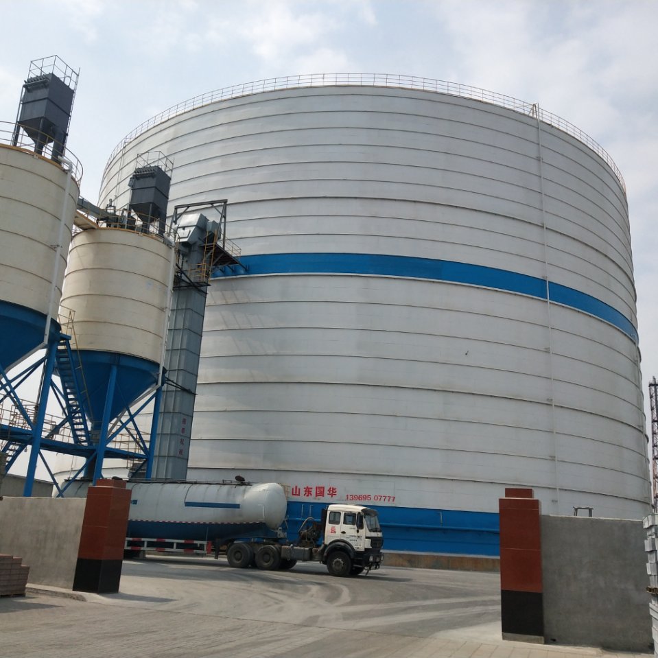 10萬m3粉煤灰鋼板庫 國華建筑