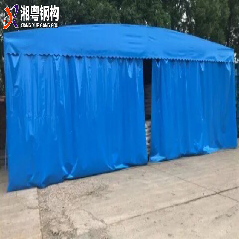 深圳南山区移动仓库棚伸缩雨棚帐篷大型电动伸缩遮阳篷厂家促销