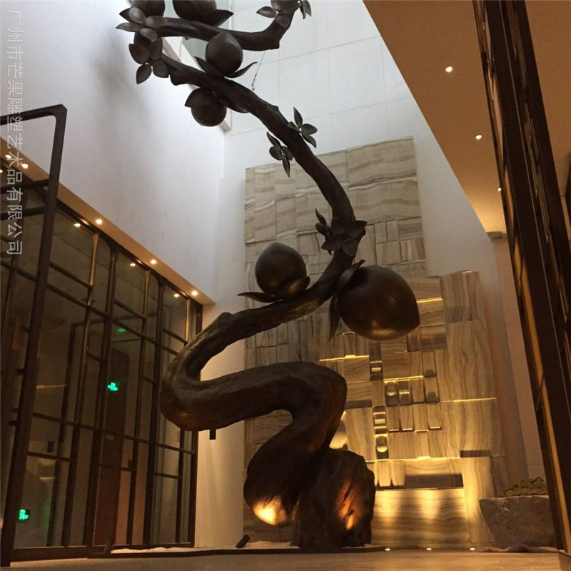 濰坊城市雕塑雕塑工廠 芒果景觀雕塑設計公司 雕塑廠家