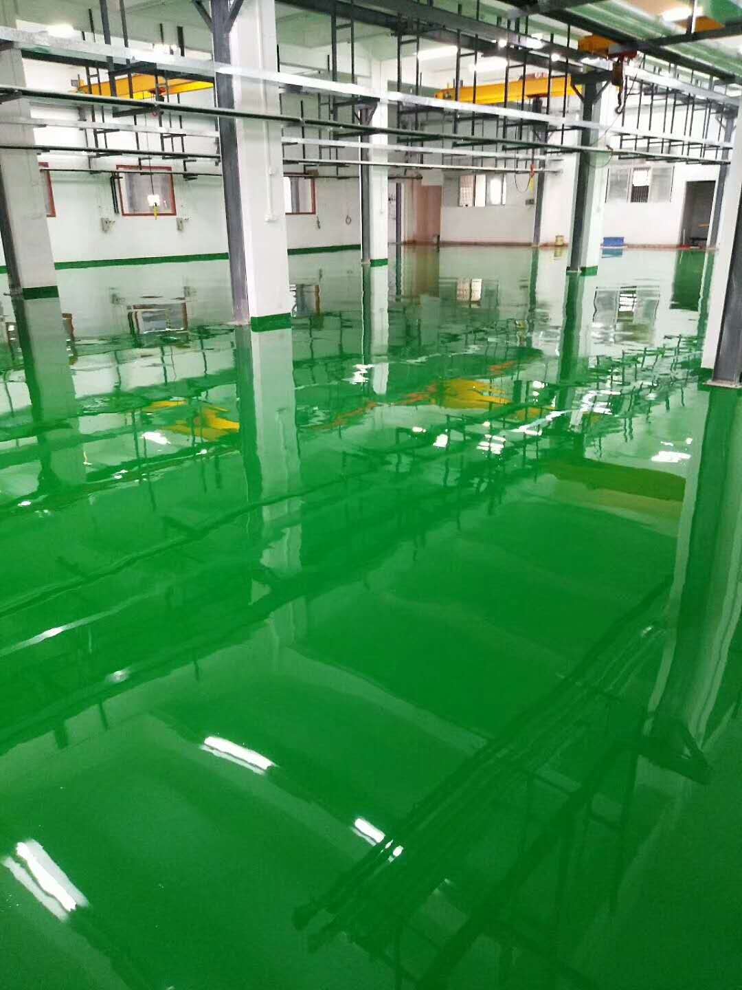 深圳工業區廠房工業環氧地坪漆材料廠家 廠房地坪漆