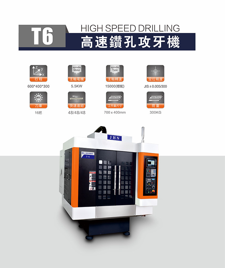 鉆孔倒角攻牙切割一體機6 鉆孔攻牙機