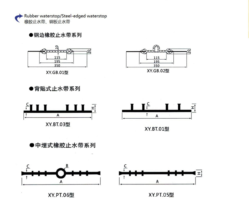 兰州橡胶止水带品牌